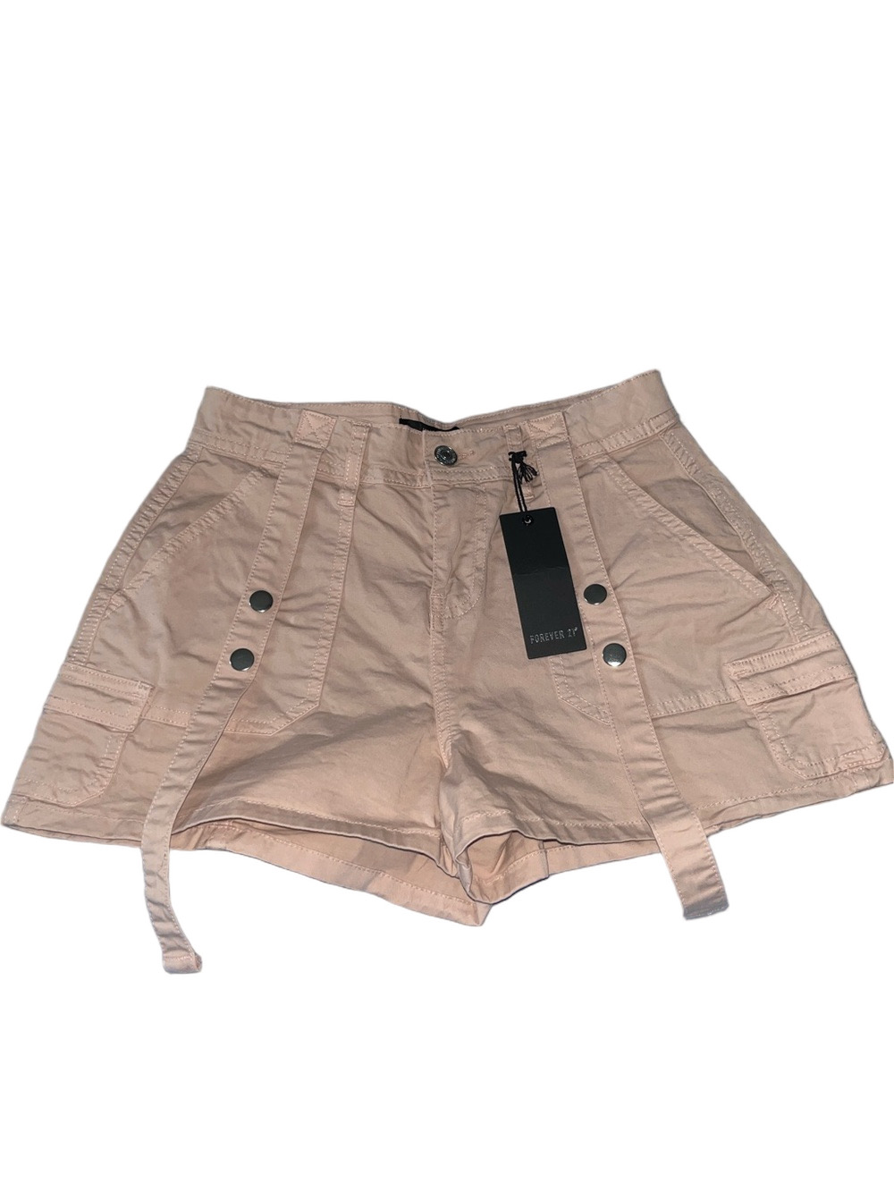 Forever 21 pink cargo shorts